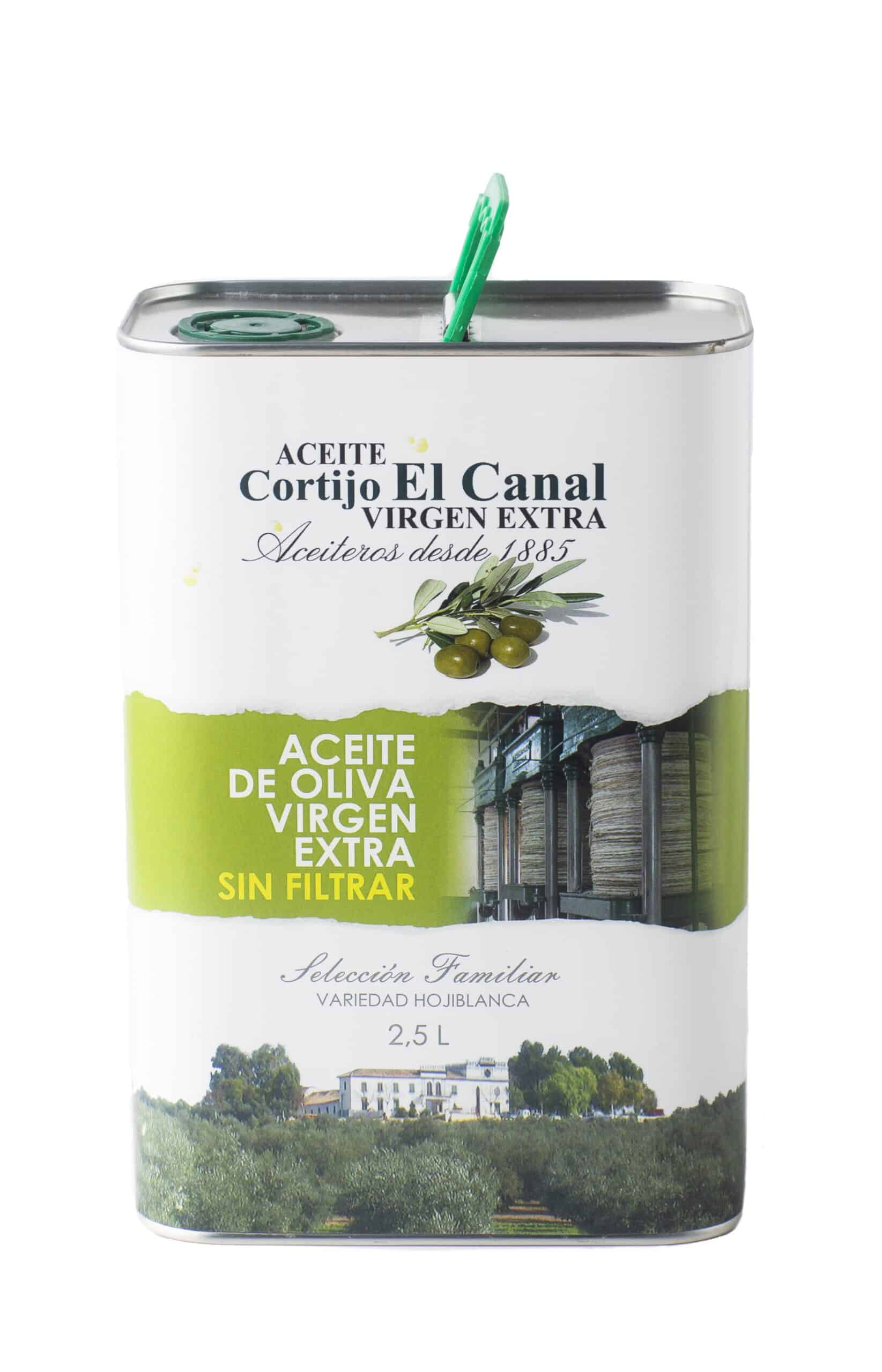 Sencillez Mucho Manifiesto Aceite de Oliva Virgen Extra Cortijo el Canal Lata 2,5L